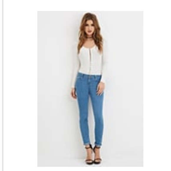 Forever 21 Denim - Forever 21 Low Rise Skinny Jeans